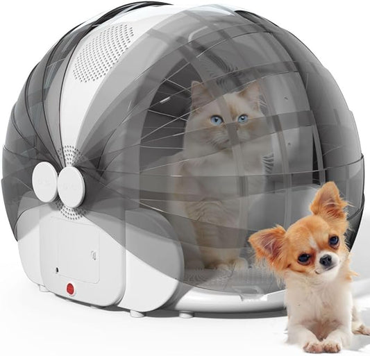 Foldable Automatic Pet Dryer Box for Cats and Small Dogs