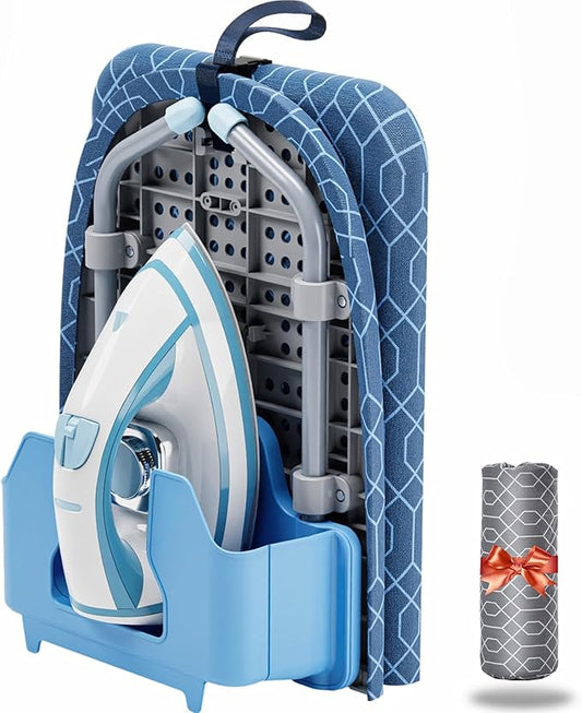 Foldable Ironing Board With Iron